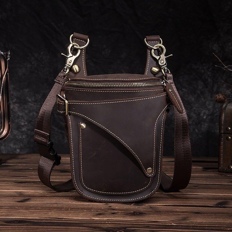8 Tommer Læderlår Fanny Pack