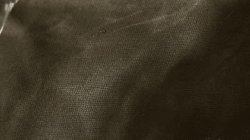 Oversized Voksbehandlet Kanvas Mulepose Med Lomme