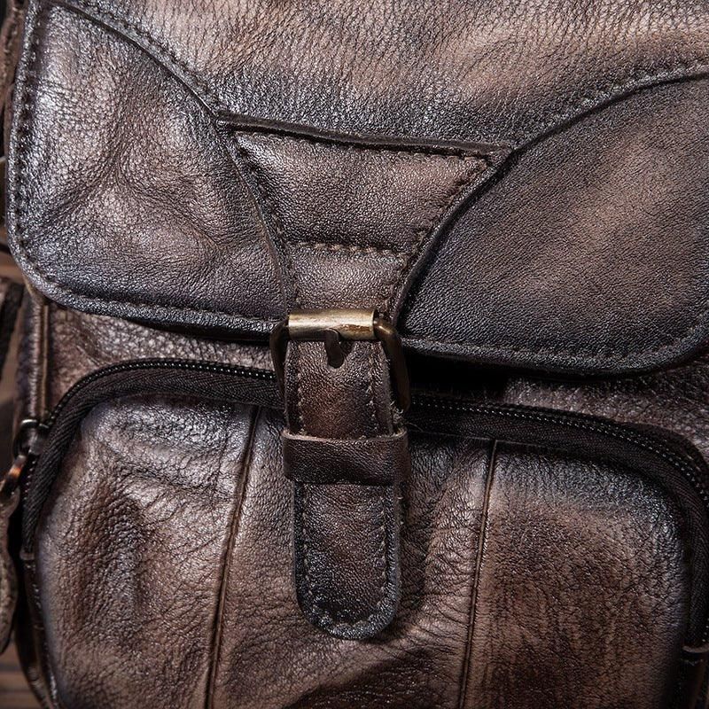 Vintage Dual-use Messenger-skuldertaske Til Mænd